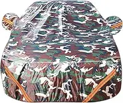 Full Car Cover Compatible with Audi S5 B9 2017-2023, All-Weather Sun-Proof Snow-Proof Tarpaulin(Camouflage)