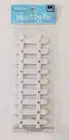 White Picket Fence Jolee's By You MINI Scrapbooking Embellishments