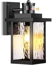 Motion Sensor Outdoor Lights Wall Mount, Dusk to Dawn Waterproof Security Lig...