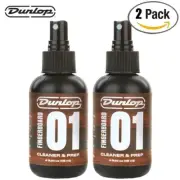 2-PACK Dunlop 6524 Formula 65 Fingerboard 01 Cleaner & Prep 4 Fl Oz