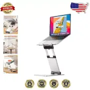 Adjustable Height Laptop Stand for Healthy Posture & Increased Productivity