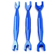 3-4mm 4.5-5mm 5.5-7mm 1/8 1/10 RC Car Wrench Tool Aluminum Dual Open End Spanner