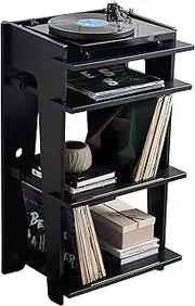 Crosley Soho Turntable and Record Stand Black