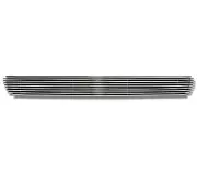 Fits 2002-2004 Nissan Altima Horizontal Bars Lower Bumper Overlay Billet Grille
