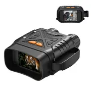 Infrared Night Vision Goggles With 10X Digital Zoom Rechargeable Binoculars with Built in Camera