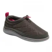 Dluxe By Dearfoams Womens Jenn All Day Slide Slippers 88507220 Gray XL