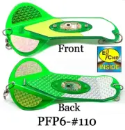 PRO-TROLL PF 6" Lighted 110 Spinfin Green Flasher - New