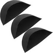 Outanaya 3pcs Reusable Half Round Felt Basket Liners Non Slip Water Absorbent Mats for Flower Pots Fit Plant Care Accessories for Garden Durable and Practical Gardening