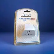 New! POGO USA Power On The Go US Travel Adapter