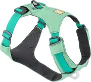 RUFFWEAR Hi & Light Dog Harness, No Pull Harness for Dogs Small, Medium Large & XL. Fully Adjustable Lightweight Harnesses with Aluminium Lead Attachment Portal & ID Bag, Sage Green (XXXS, 23-33 cm)