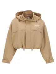 [Mo5ch1no Jeans] Mo5ch1no Jeans-Logo Jacket Giacche Beige-Donna 40IT Beige
