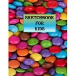 SKETCHBOOK FOR KIDS: LARGE 8.5 X 11 SKETCHBOOK, DRAWING PAD FOR KIDS OR BIG KIDS. ALL YOU NEED ARE PENS, PENCILS, CRAYONS PAINT AND AN IMAG