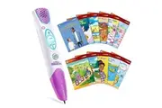 LeapFrog LeapReader System Learn-to-Read 10 Book Mega Pack, Pink