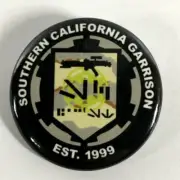 Star Wars Southern California Garrison Est. 1999 Button Pin Black 1.25" Round