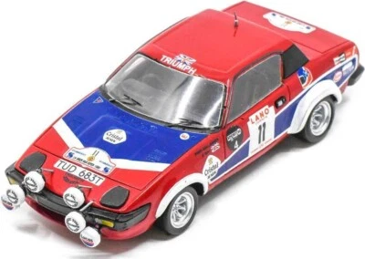 TRIUMPH TR7 NO.11 WINNER 1980 YPRES 24H RALLY in 1:43 scale by Spark by Spark