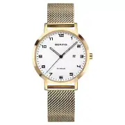 Bering Ladies Watch Wristwatch Quartz - 18634-334 Titan