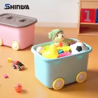 在飛比找momo購物網優惠-【nicegoods】日本製 Shinwa伸和 玩具衣物可疊