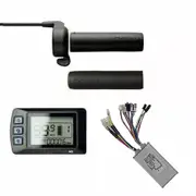 TDR 36V LCD Panel Display Speed View Controller Thumb Throttle Electric Ebike Bicycle Kit Aluminum Casing 15A Limit Short Voltage Protection
