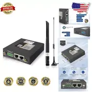 Unlocked 4G LTE Industrial Router with Dual SIM, RS232, and Weatherproof Design