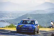 Claude Balesi Jean-Paul Cirindini Renault Clio WRC Rally Car 1995 Old Photo