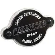 Aeroflow Radiator Cap 32mm Black 23 Psi1.58 Bar 158 Kpa Small S/S - AF64-5034BLK
