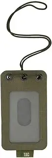 [M-Tac] Hanging ID Card Holder Hook and Loop Surface Draw Cord
