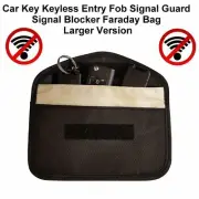 Genuine Car Key Keyless Entry Fob Signal Blocker Faraday Bag RFID Safe Blocking