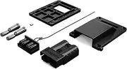 Surface Mount Solar Connector Cowl Kit, 50A (Black (Nylon))