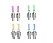 2PCS Flashing Neon Led Light Wheel Valve Cap Tyre