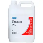 Gen Pack Linseed Oil Animal Feed Supplement Cold Pressed 5L