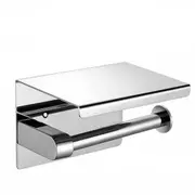 Toilet Paper Roll Holder Stainless Steel Tissue Bath Wall Storage Hooks