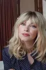 Ombre Blonde Straight Human Hair Wigs Layered Cut Wig with Bangs None Lace