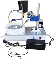 Desktop Gemstone Grinding Faceting Machine Faceted Polishing Machine Jewelry Polisher Flat Grinder Lapidary Machine 2800RPM 120W