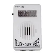 Extra-Loud Ringer Sound Telephone Phone Amplifier Strobe Light Flasher Bell g