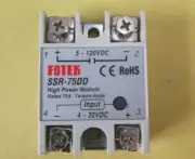 1PC NEW For FOTEK SSR-75DD Solid-state relay