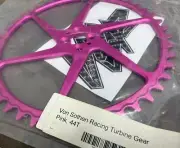 Calculated VSR BMX Turbine Sprocket (PINK) 44T Answer 4 Bolt - Von Sothen BMX