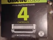 BARGAIN! GilletteLabs Razor Blade Refills 4 Pack BRAND NEW