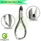 Pro Podiatrist Toe Nail Side Cutter Heavy Duty Thick Nails Clippers Curved Tip