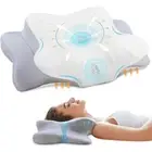 Neck Support Memory Foam Pillows For Back Stomach Sleepers