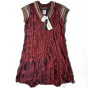 M.&KYOKO M KYOKO M KYOKO Sato Textile Knit Tunic Dress japan