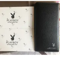 在飛比找蝦皮購物優惠-PLAYBOY真皮長皮夾