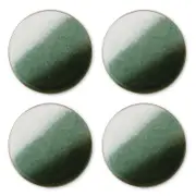 Ceramic Green Ombre Coaster - Set of 4