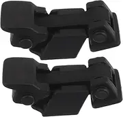 GLEAVI Car Hood Lock Anti-theft Hood Latch Flush Mount Latch Assembly Black Retainer Clip for