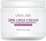 (Cream, 120ml) - Urea Cream 10% Dry Skin Moisturiser combined with Salicylic Acid and Lavender Oil. Daily Urea Healing, Hydrating and Therapeutic Cream for Face, Hand Foot and Body Use.