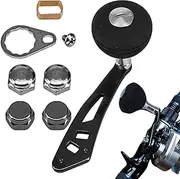 Fishing Reel Handle - Strong Baitcasting Power Handle for Enhanced Cranking Power | Comfortable EVA Knob Grip | Fishing spinningg Reel Ideal for Upgrading Worn-Out P