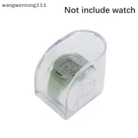 在飛比找蝦皮購物優惠-< Wwtw> 1 件矩形透明盒塑料手錶展示收納盒。