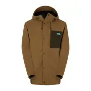Ridgeline Unisex Tempest Jacket Teak Waterproof Windproof Breathable Coat