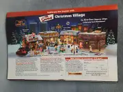 Simpsons Christmas Village Print Ad Poster Art PROMO Original Krusty Burger Kwik
