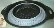 Table King Easy Storage Folding Kitchen, Camping Strainer Collapsible Colander