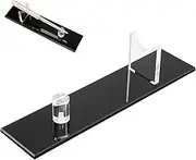 Acrylic Knives Display Stand - Transparent Heavy Duty Knife Holder, Fixed Blade Knife Stand, Clear Rack for Pocket Knives | Knife Collector Display for Home Decoration Or Hunting Knife Showcase